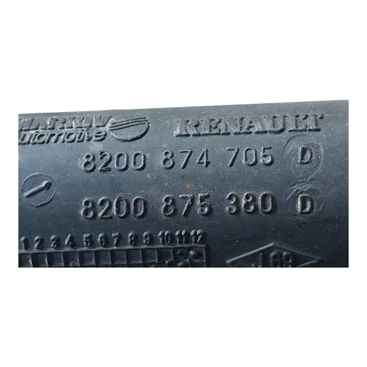 Renault Kangoo III 1.5 DCI  07-15  cijev/crijevo turbine   8200874705  8200875380  8200879750  8200323338