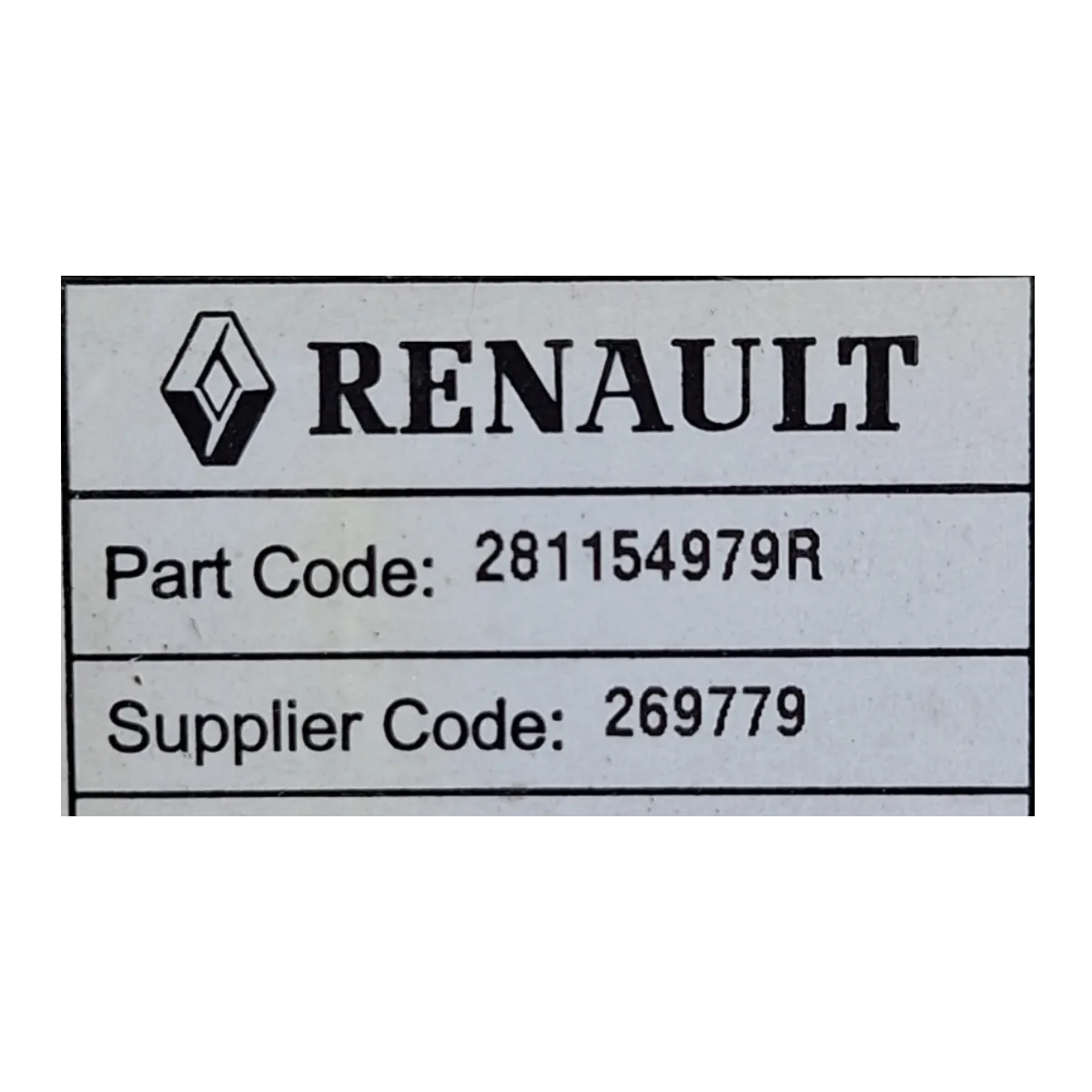 DacIa Dokker   12-21    radio/ CD    281154979R