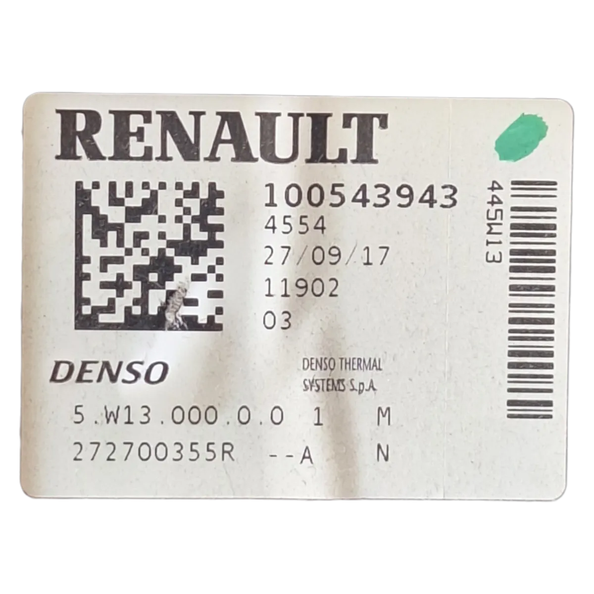 DacIa Dokker  1.5 DCI EURO VI  12-21   ventilacijska kutija    272700355R