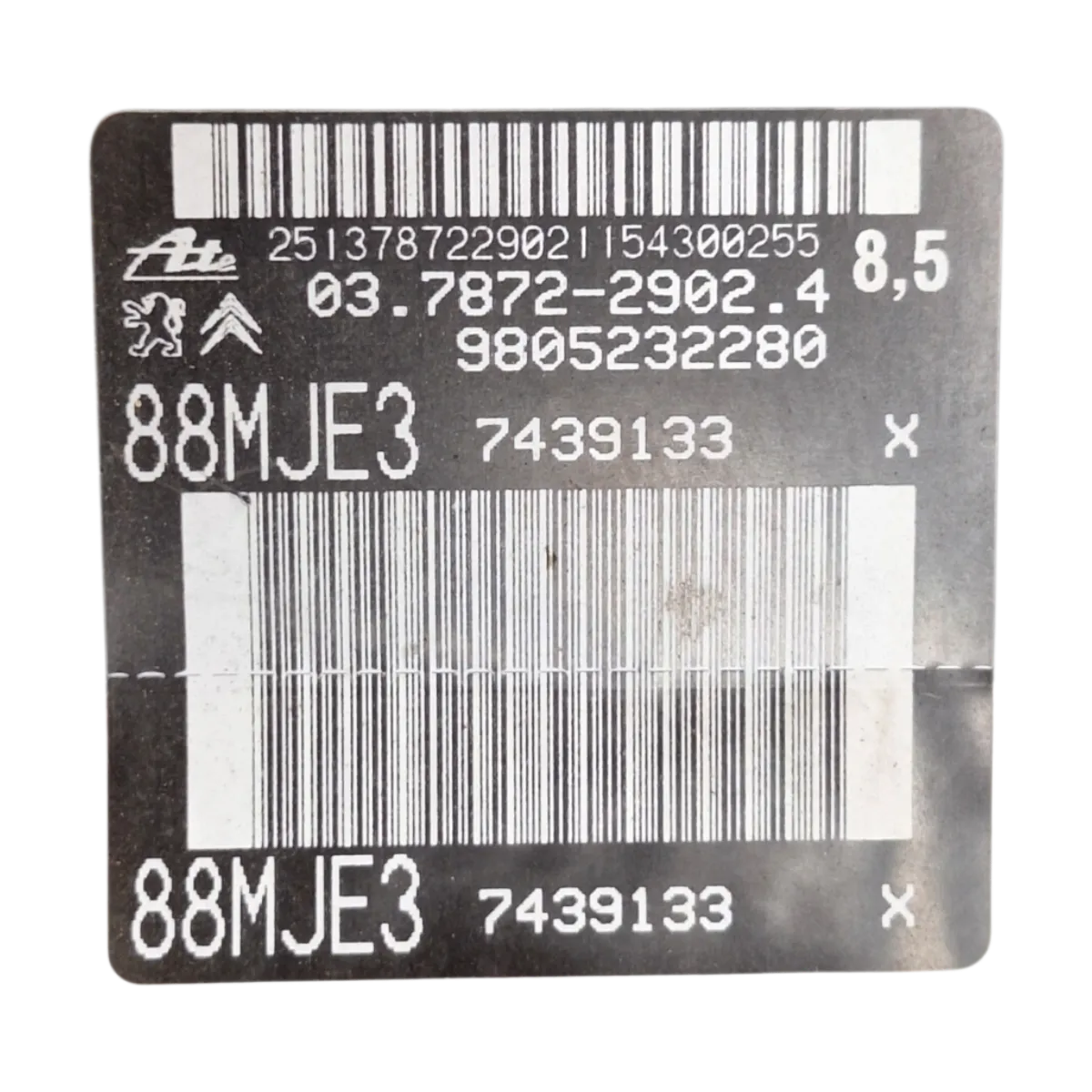 Peugeot  Expert IV  16-      servo bubanj/ pojačivač sile kočenja   9805232280  03787229024  88MJE3