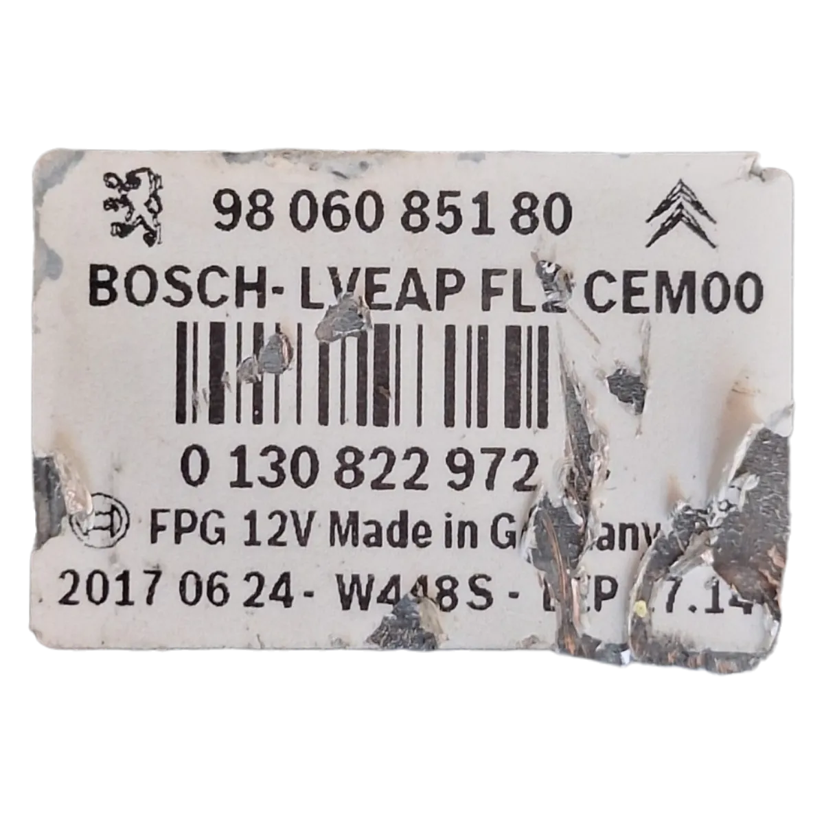 Peugeot 508  10-18   podizač stakla prednji desni   9806086880  9806085180  0130822972