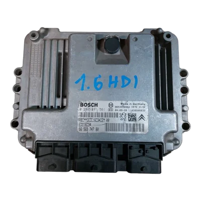 Citroen  C5 II  1.6 HDI  04-08  računalo-centrala motora  0281011561  9656974780  9653958980