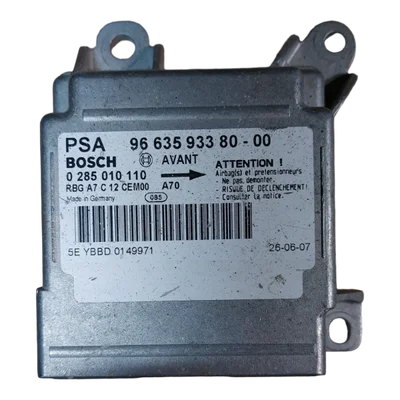 Peugeot 307 00-09 centrala airbaga  9663593380   0285010110