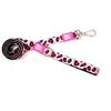 M&M SHORT LEASH LEOPARD PINK