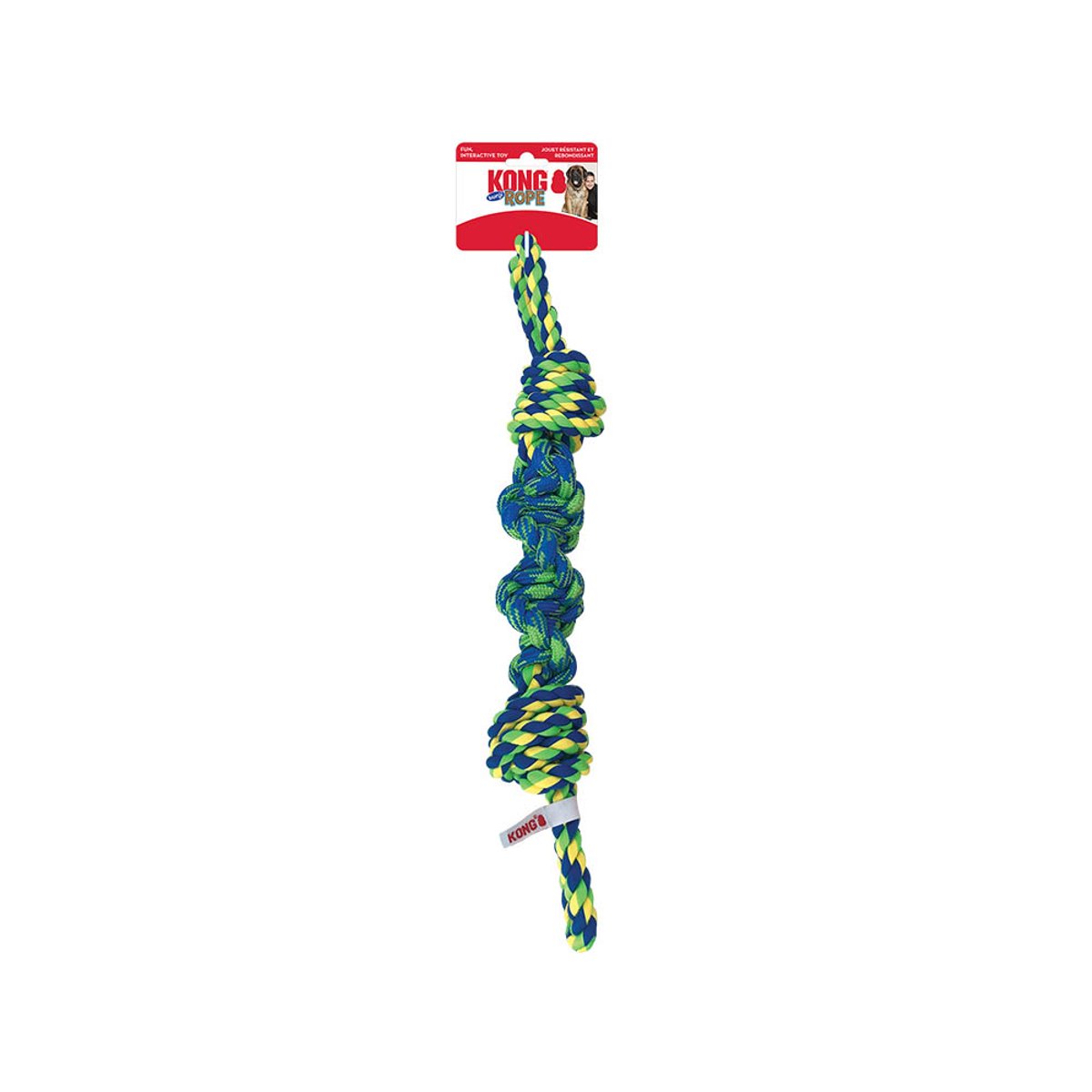 KONG Rope Bunji Assorted Lg EU