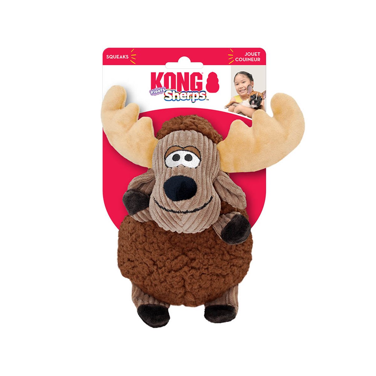 KONG Sherps Floofs Moose Md EU
