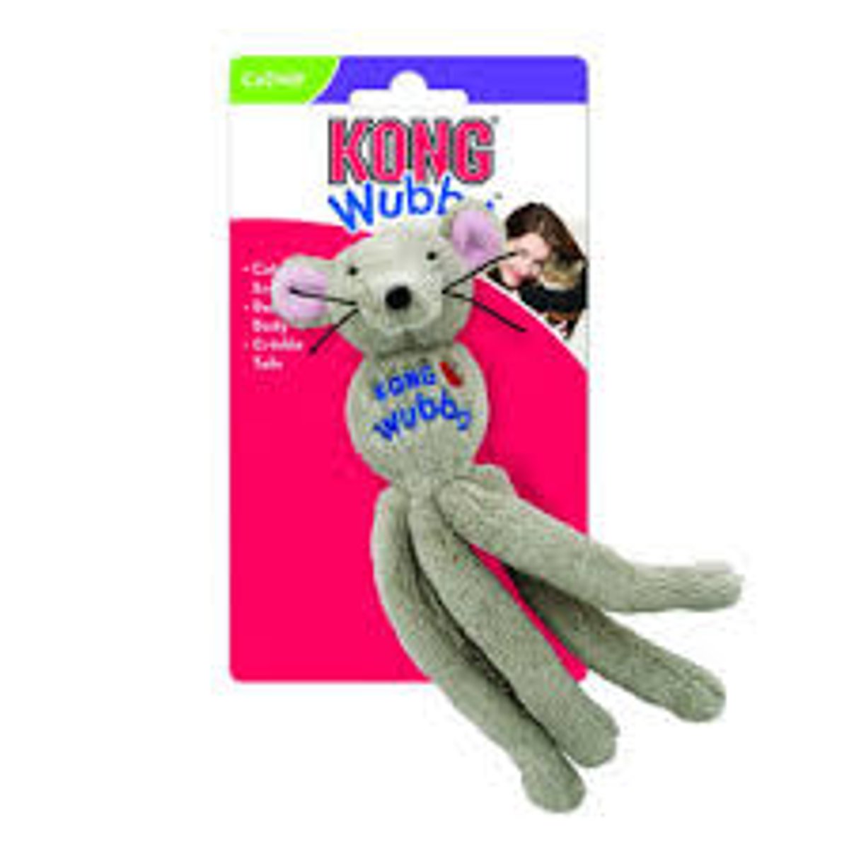 KONG Cat Infused Bobble Mouse Assorted 