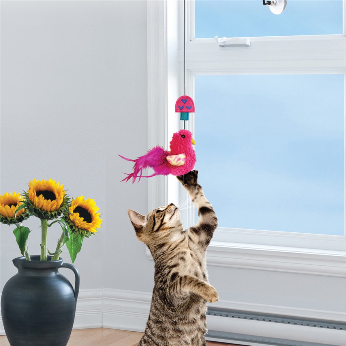 KONG Cat Connects Window Teaser Assorted