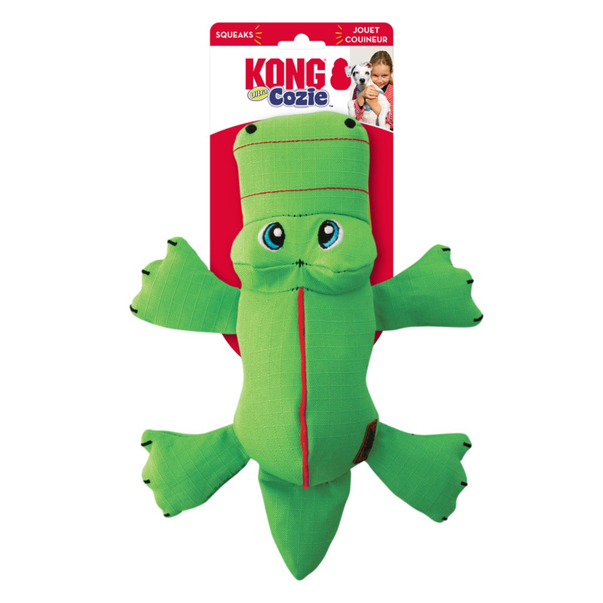 KONG Cozie Ultra Ana Alligator Lg