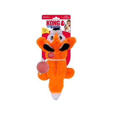 KONG igračka za pse Cozie Pocketz Fox Md EU