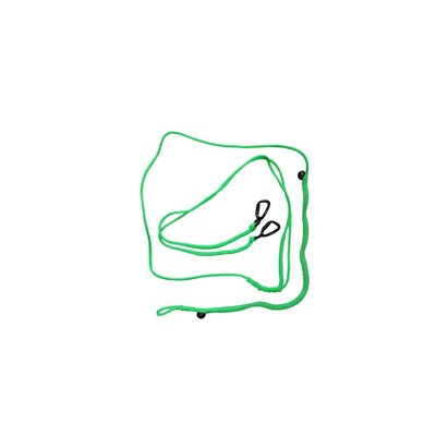EXTRA LONG LINE - 2 dogs ( green ) - 390 cm