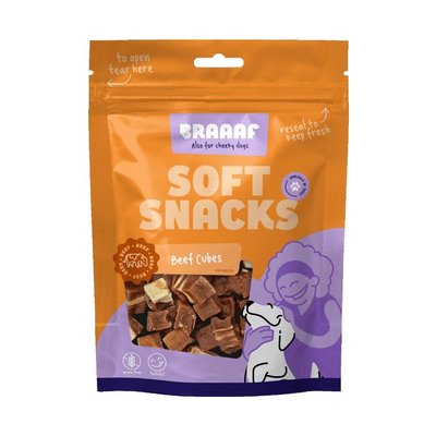Braaaf Beef Steak Cubes with fish