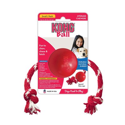 KONG Ball w/Rope S