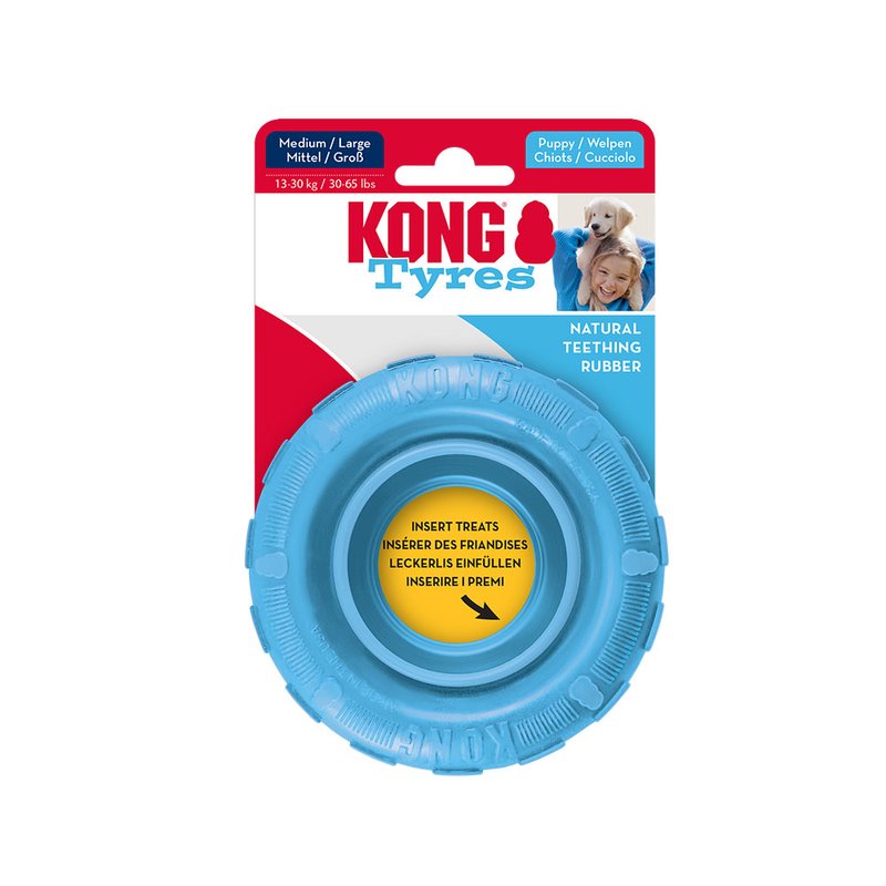 KONG igračka za pse Puppy Tyres M/L