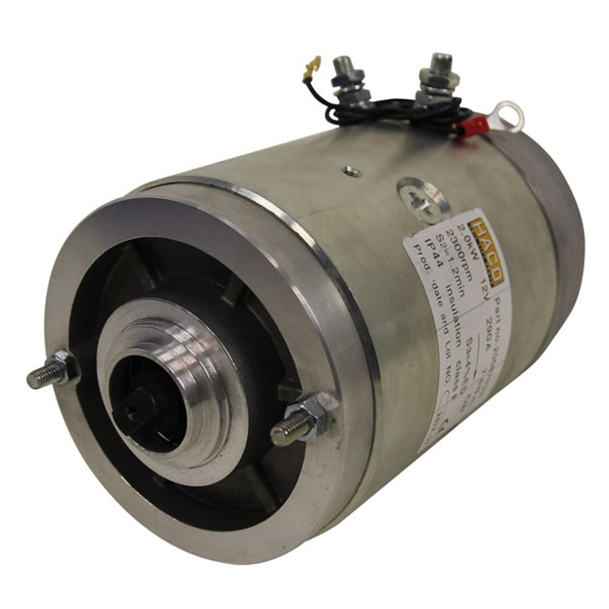 Motor 2kW 12V zatvoreni muški desni HACO