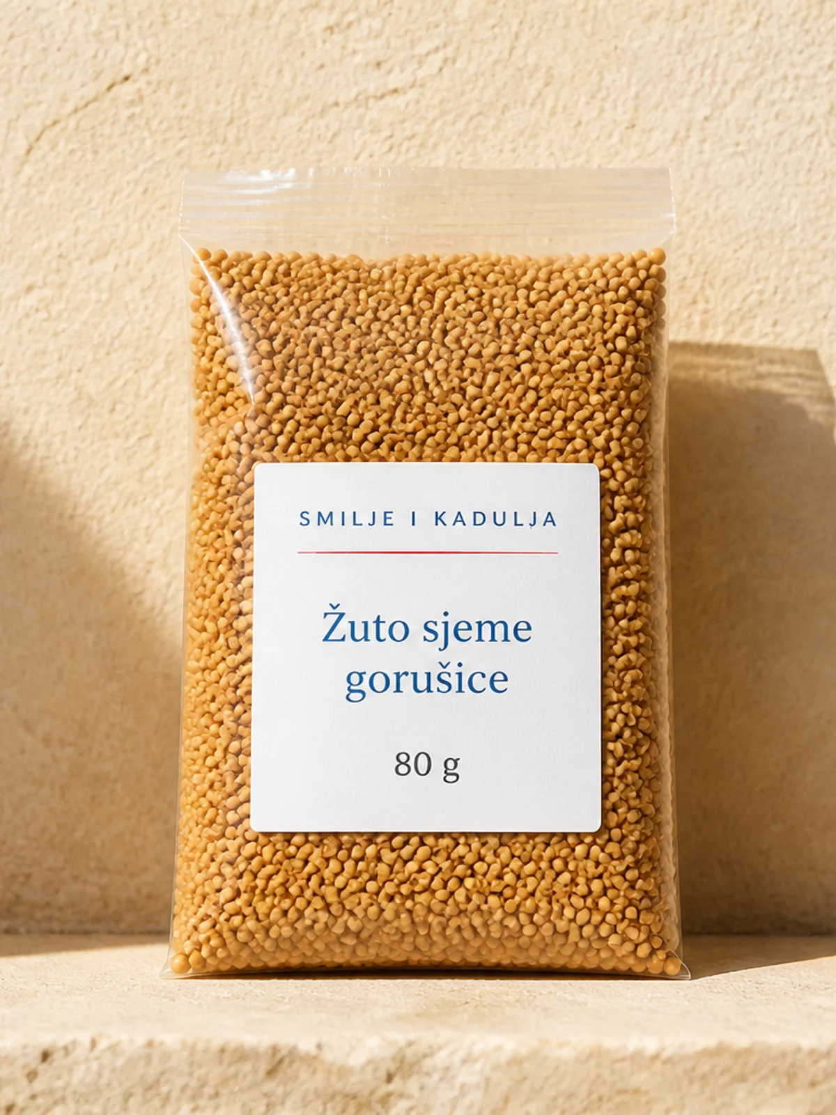 Žuto sjeme gorušice 80 g